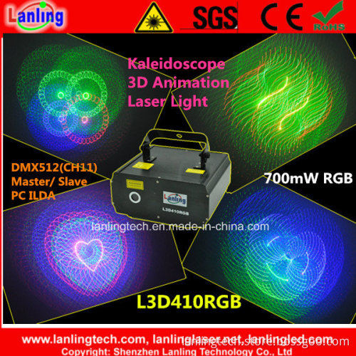 3D Animation DJ Show Laser Projector